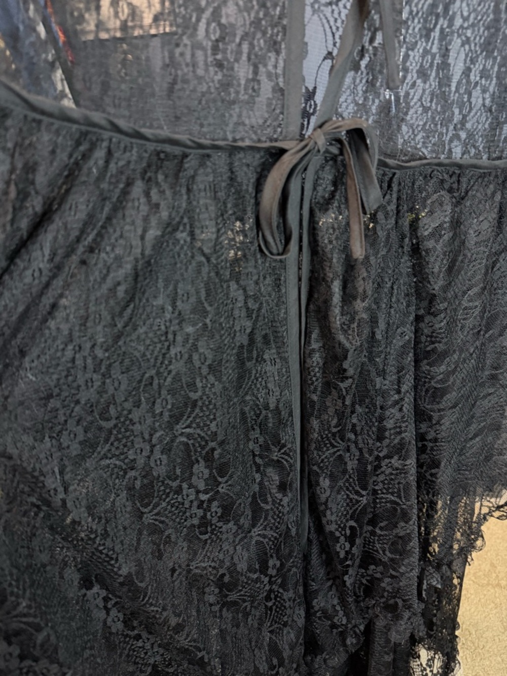 Altar'd State Black Lace Maxi Dress - Picture 4 of 7